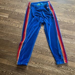 Aviator nation velour lounge pant
